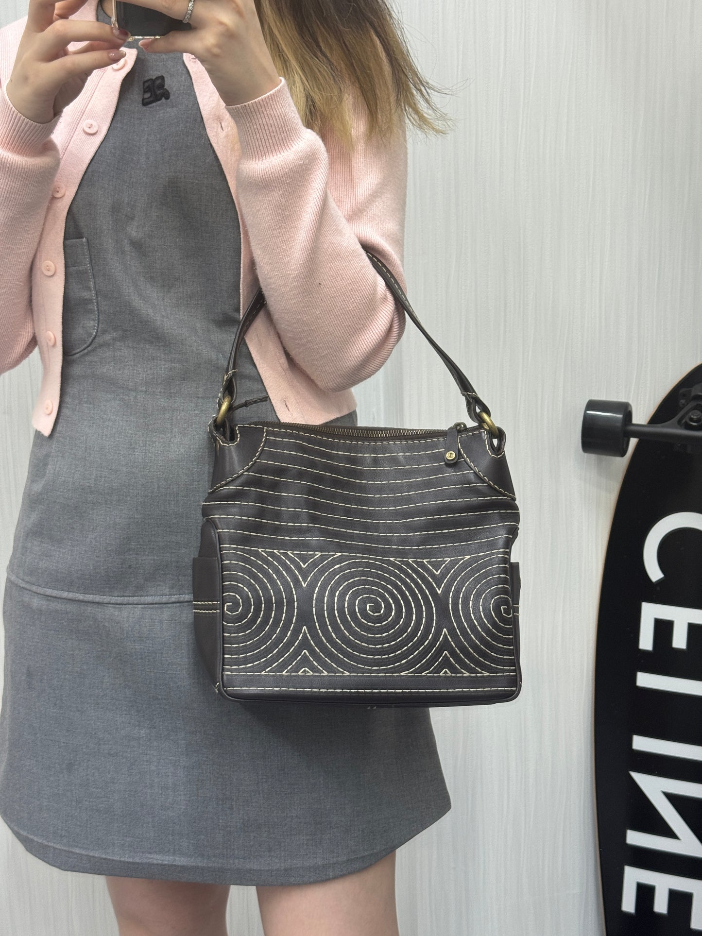 Celine Topstitch 单肩包 [二手]