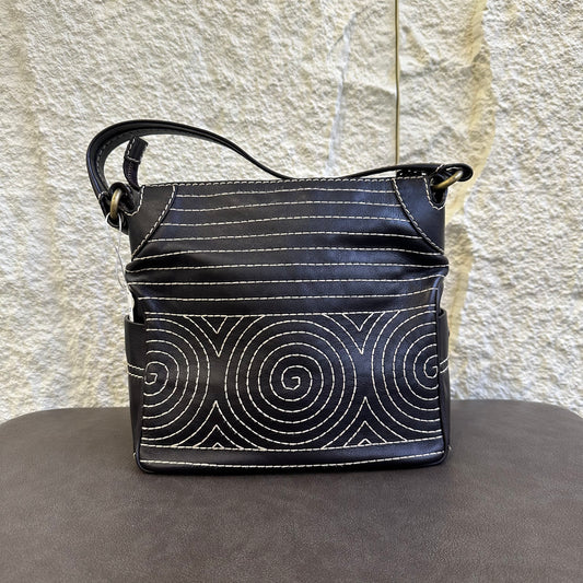 Celine Topstitch Shoulder Bag [Pre-Owned]