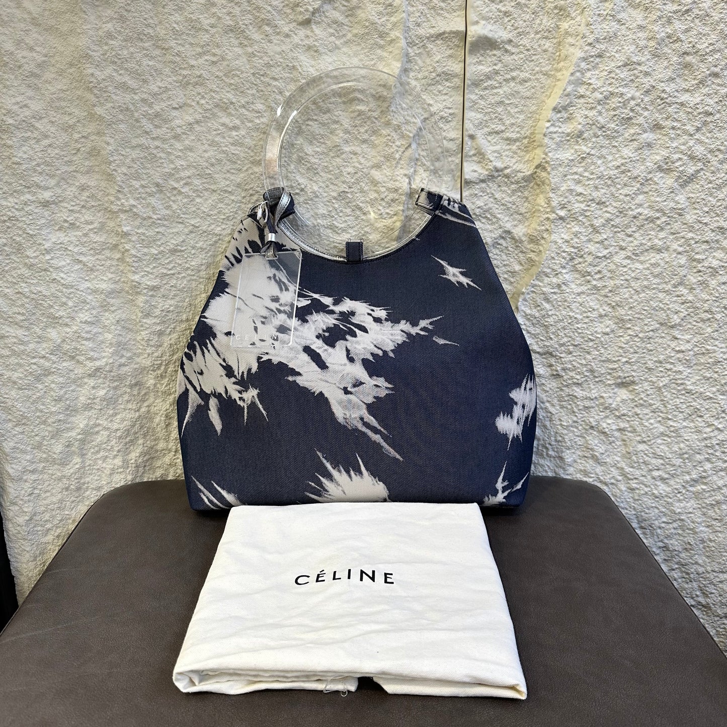 セリーヌ レザーハンドバッグ【中古】