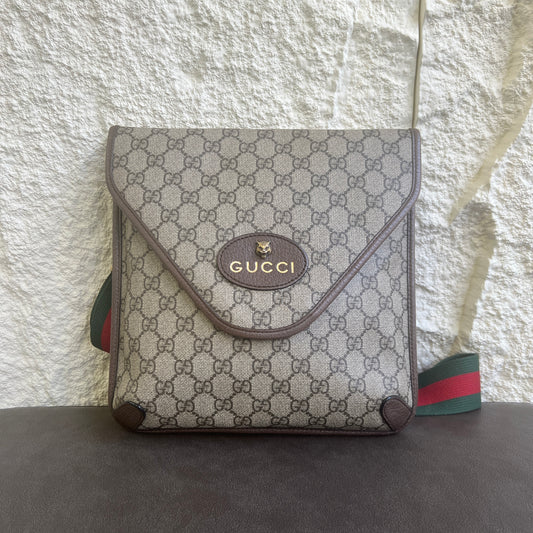 Gucci Tiger Head Messenger Bag [Pre-Owned]