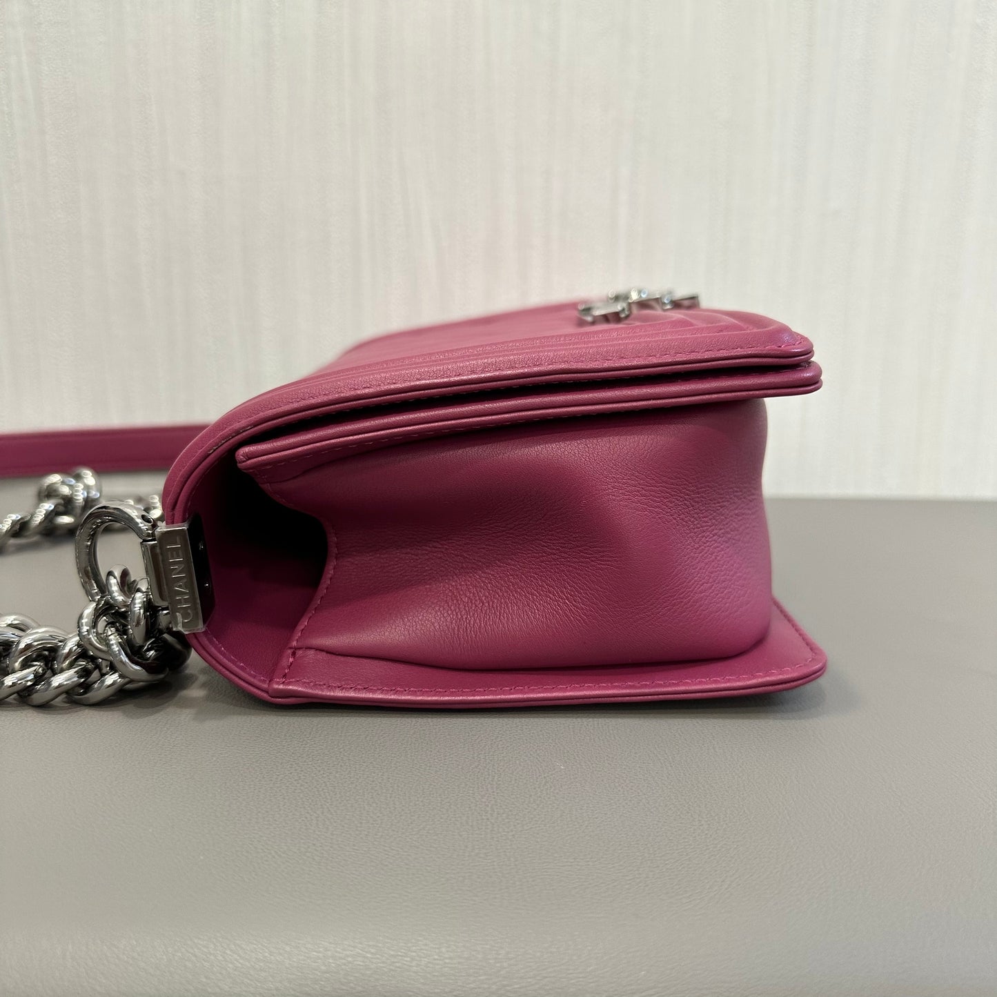 CHANEL LeBoy V-Quilted Bag [Pre-Owned]