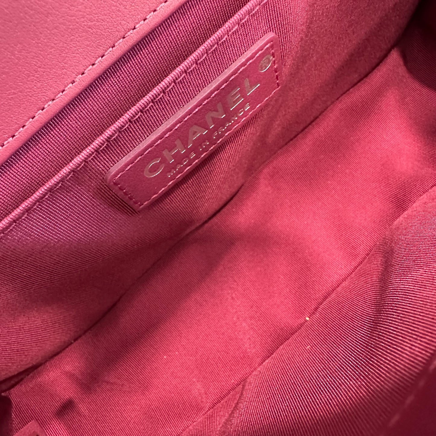 CHANEL LeBoy V-Quilted Bag [Pre-Owned]