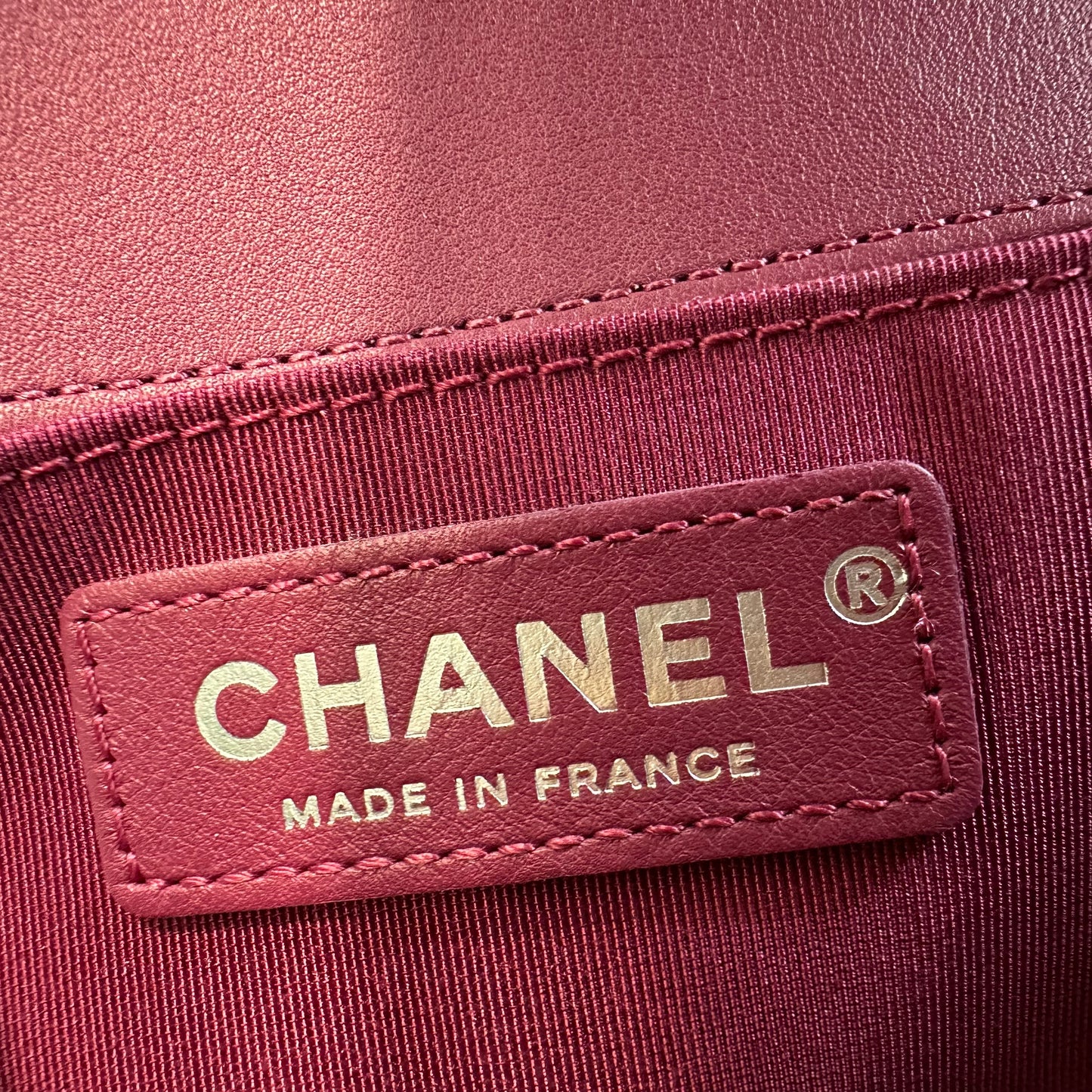 CHANEL LeBoy V-Quilted Bag [Pre-Owned]