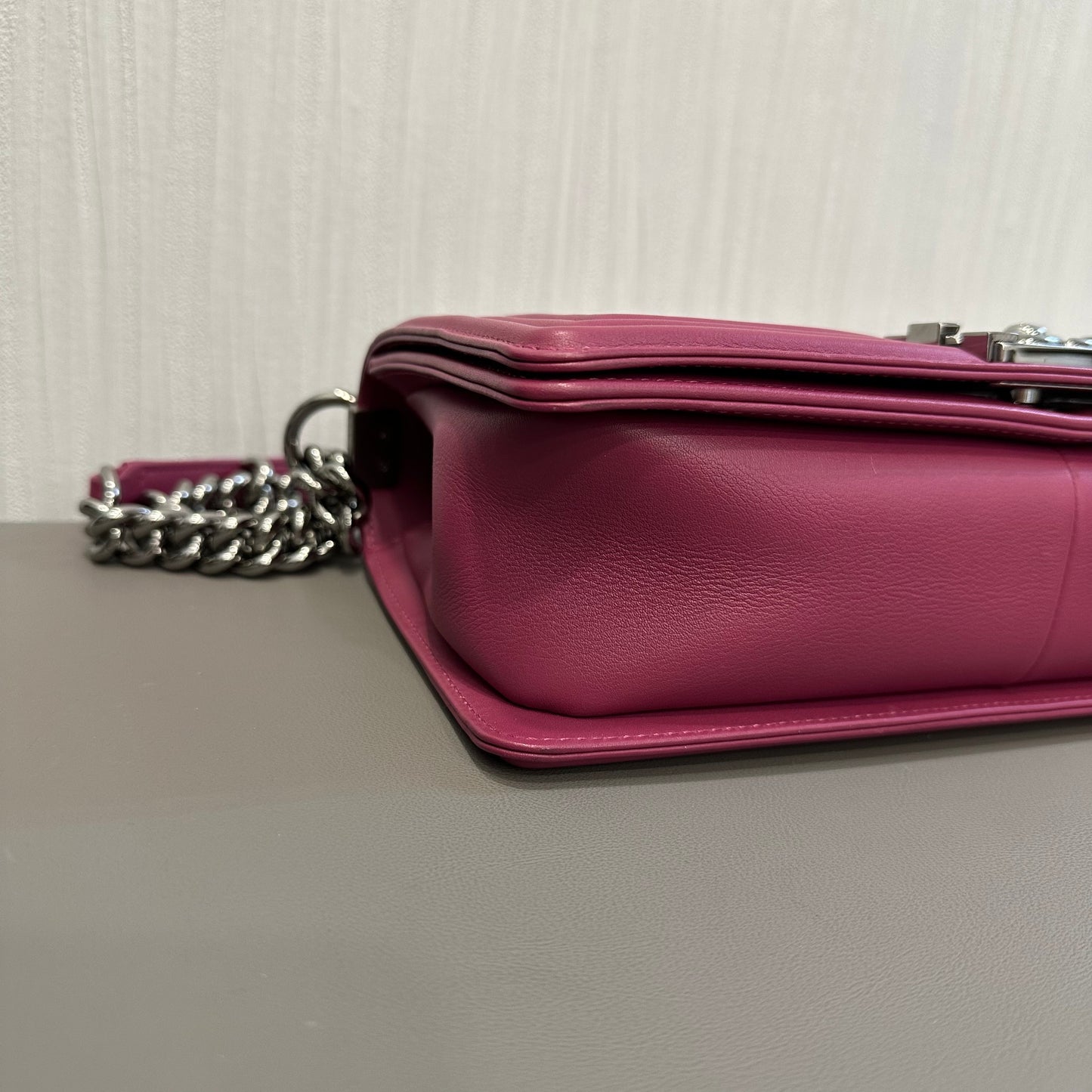 CHANEL LeBoy V-Quilted Bag [Pre-Owned]