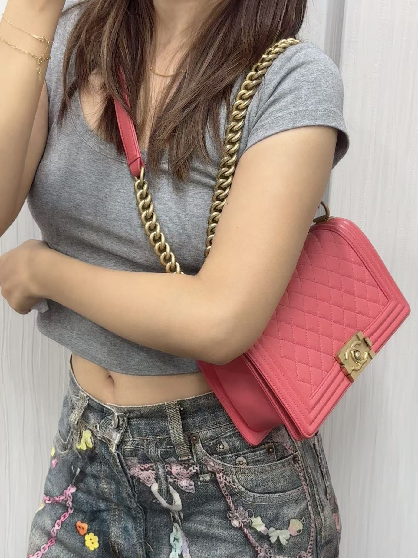 CHANEL LeBoy Bag [Pre-Owned]