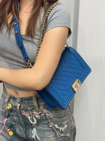 CHANEL ルボーイバッグ【中古】