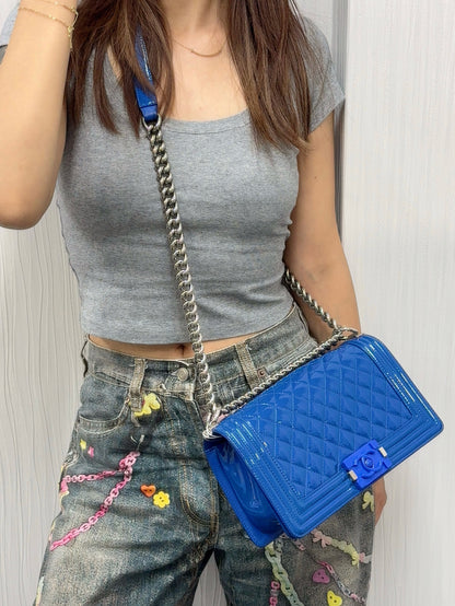 CHANEL ル・ボーイ バッグ【中古】