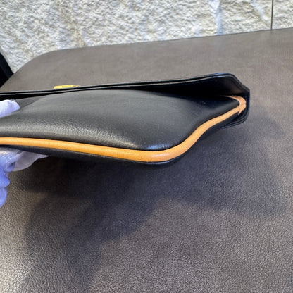 CELINE マカダム クラッチバッグ【中古】