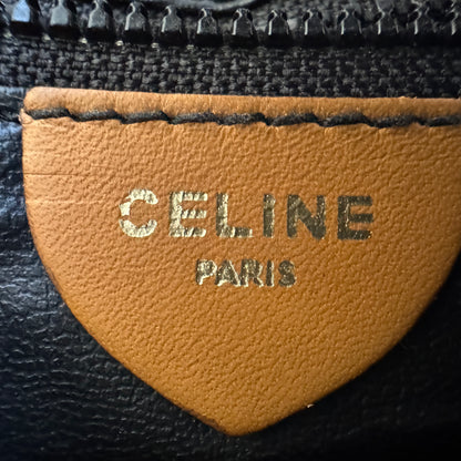 CELINE マカダム クラッチバッグ【中古】