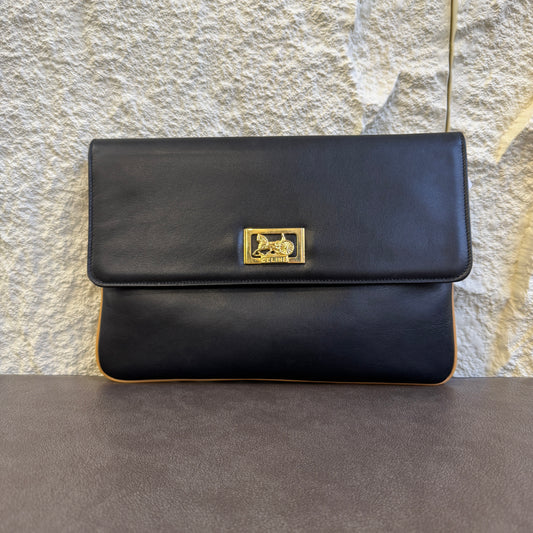 CELINE Macadam Clutch Bag [Pre-Owned]
