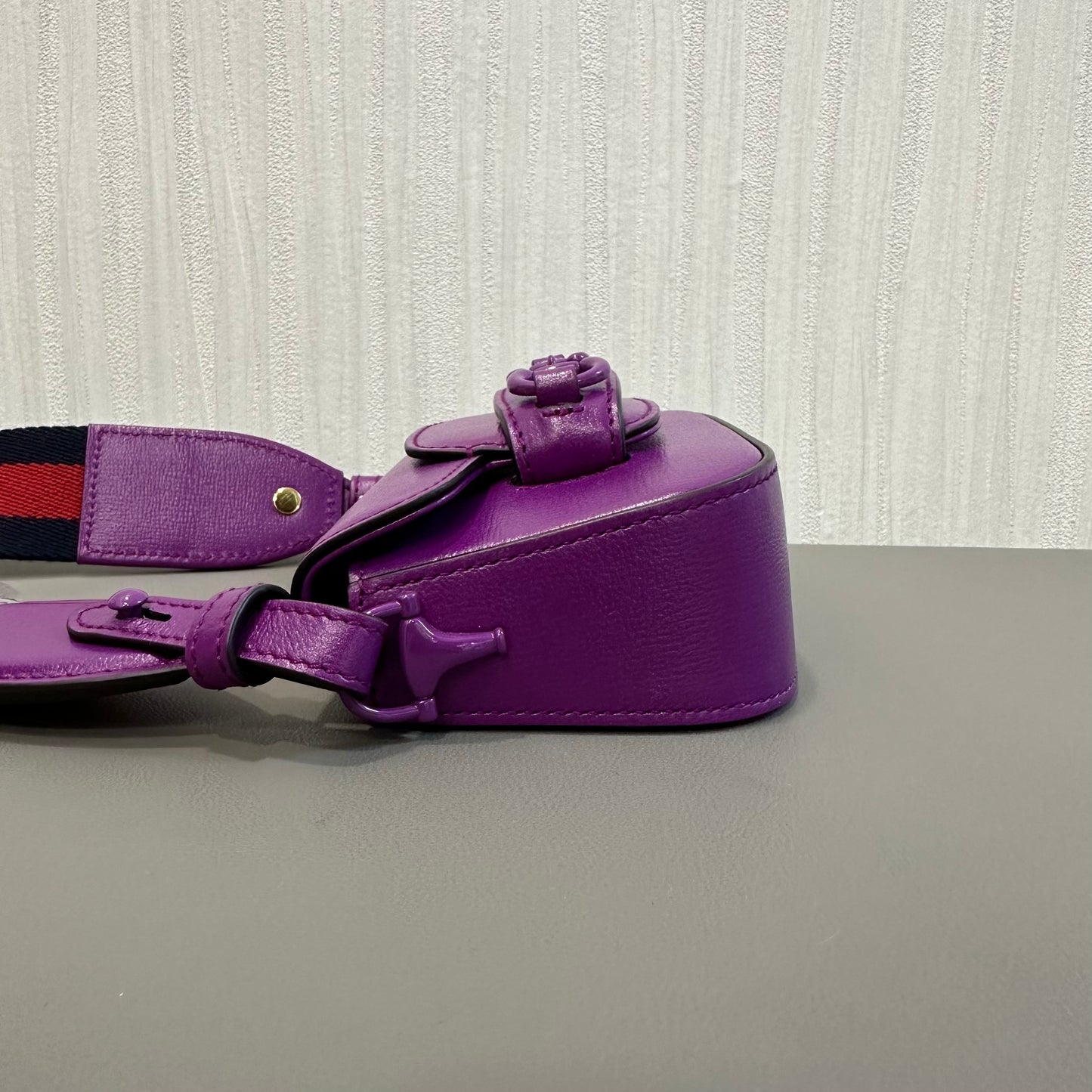 GUCCI Purple Mini Crossbody Bag [Pre-Owned]