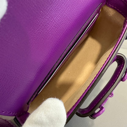 GUCCI Purple Mini Crossbody Bag [Pre-Owned]