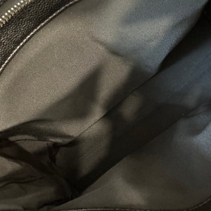 Chanel Black Silver Large Tote Bag [Pre-Owned]