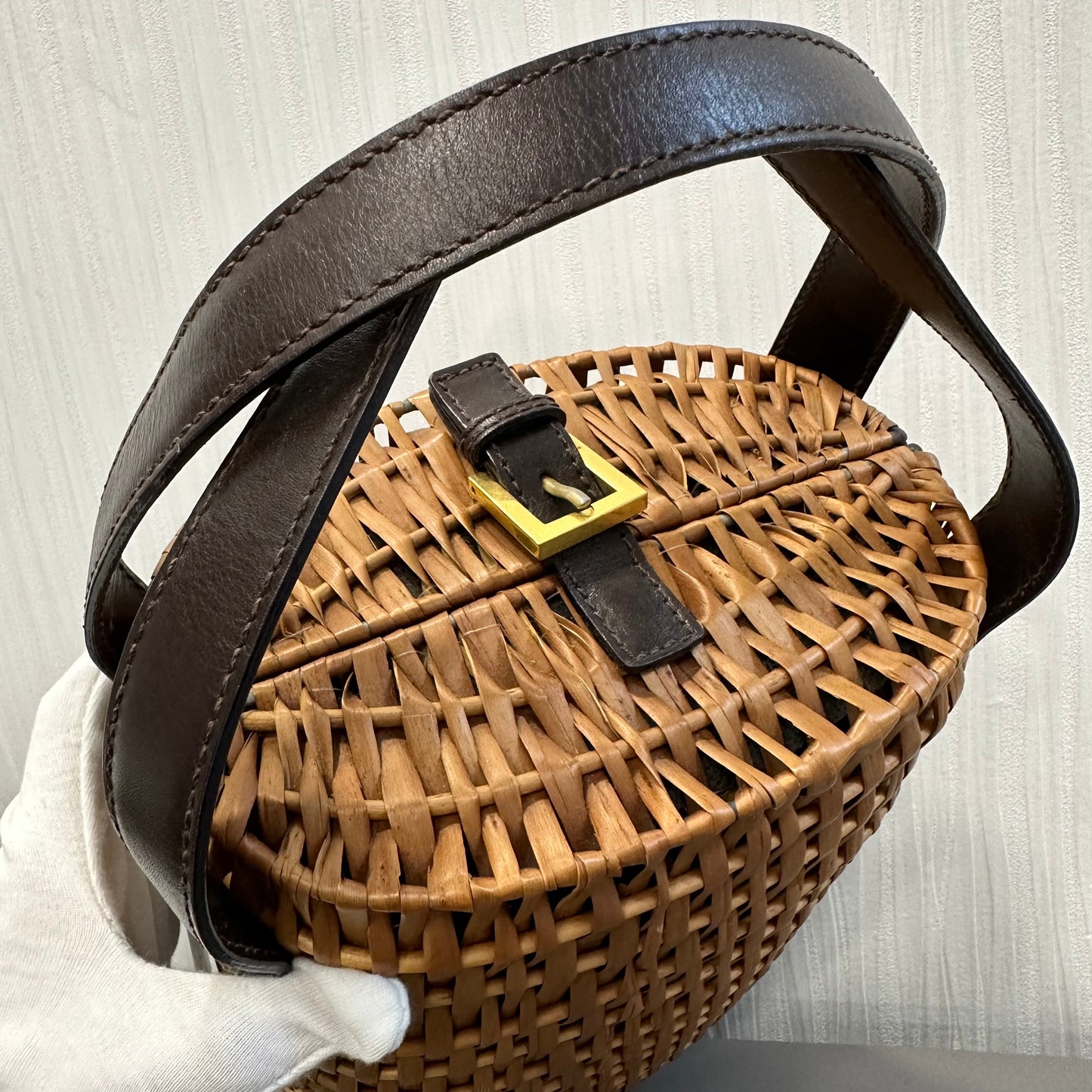 Fendi 编织水桶包 [二手]