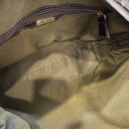 FENDI Zucca Monogram Handbag [Pre-Owned]