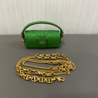 Dior Mini Chain Pouch Bag [Pre-Owned]