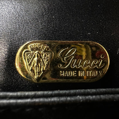 Gucci黑色金色WOC包（二手）