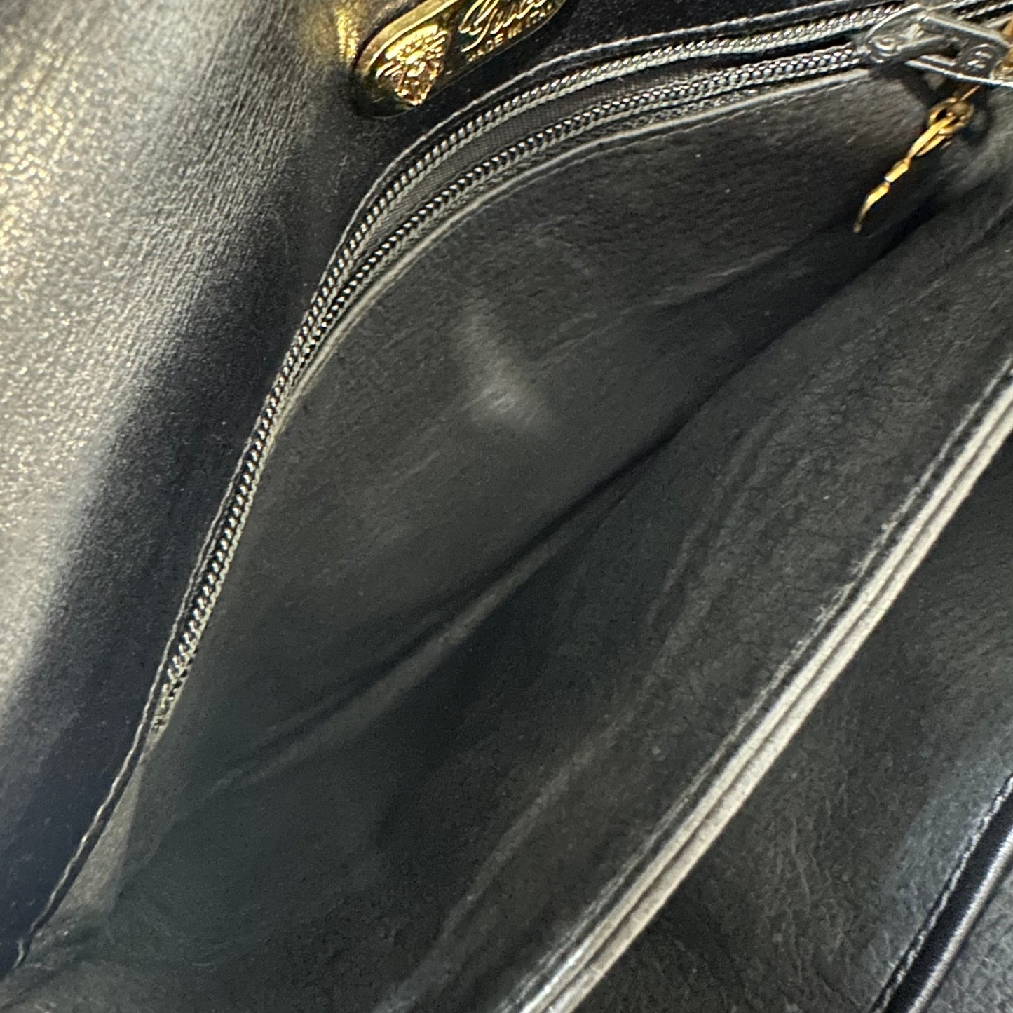 Gucci黑色金色WOC包（二手）