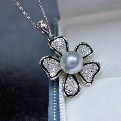 S925 Silver Akoya Pearl Necklace [Pre-Owned]