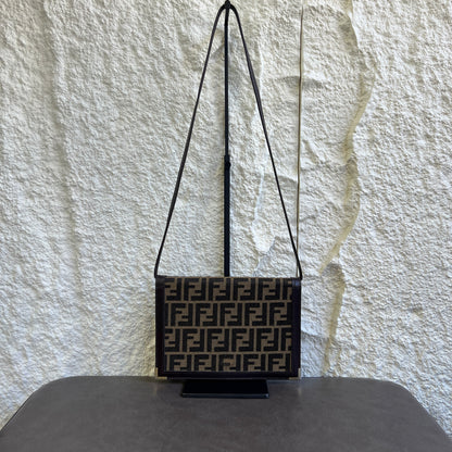 フェンディ ズッカ モノグラム バッグ 【中古】