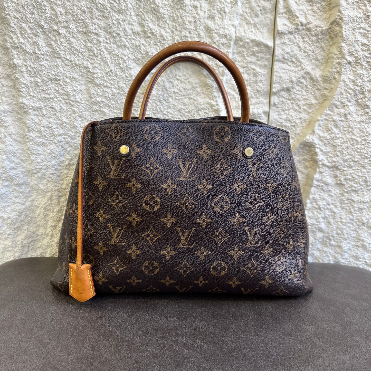 Louis Vuitton Monogram Montaigne Handbag [Pre-Owned]