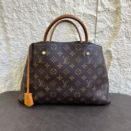 Louis Vuitton Monogram Montaigne Handbag [Pre-Owned]