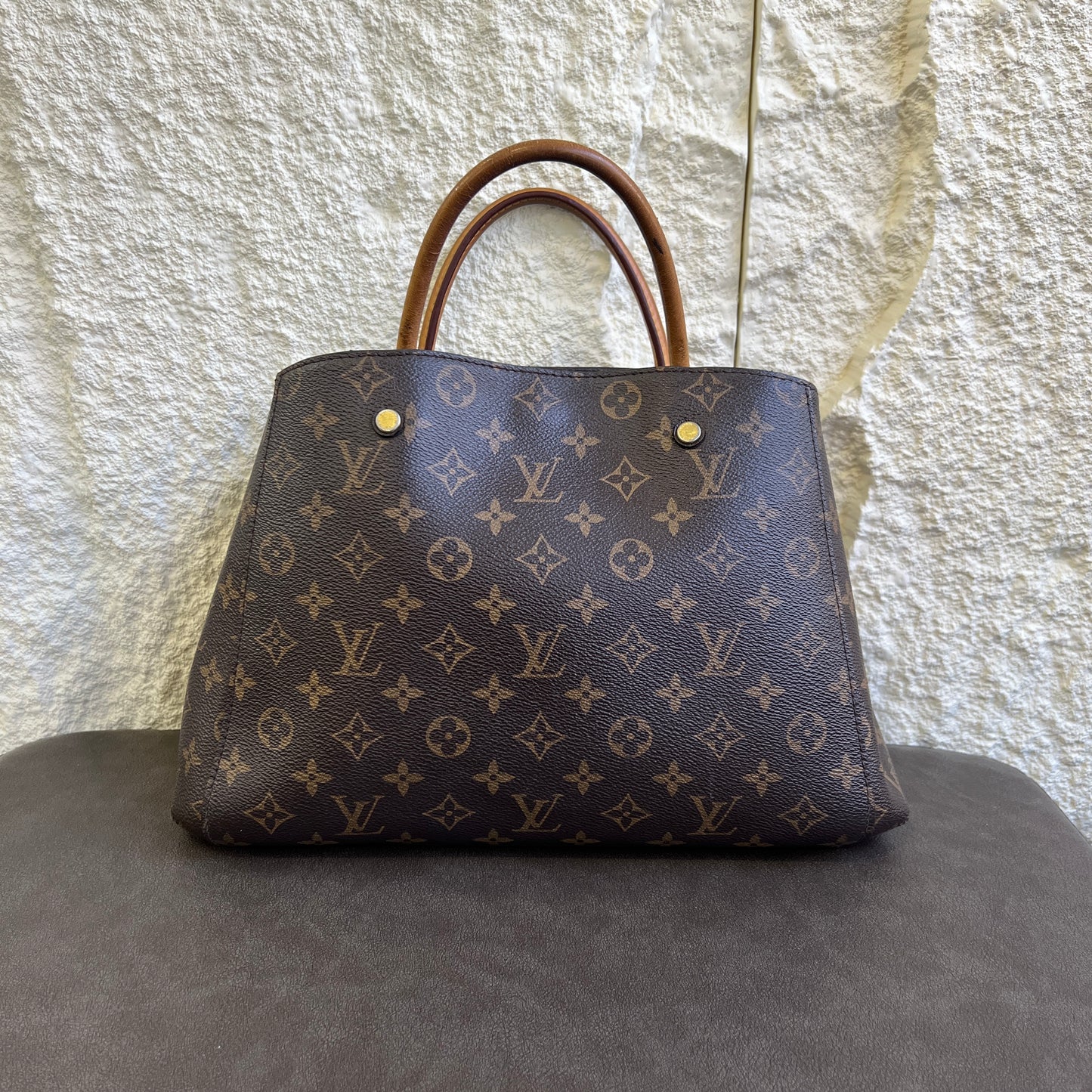 Louis Vuitton Monogram Montaigne Handbag [Pre-Owned]