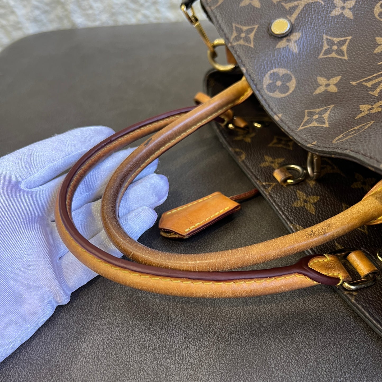Louis Vuitton Monogram Montaigne Handbag [Pre-Owned]