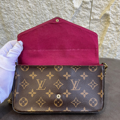 Louis Vuitton Monogram Canvas 3-in-1 WOC Chain Bag [Pre-Owned]