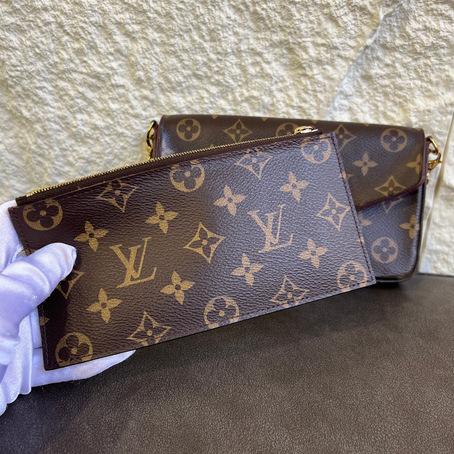 Louis Vuitton Monogram Canvas 3-in-1 WOC Chain Bag [Pre-Owned]