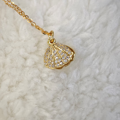 Silver-Gold Plated Akoya Pearl Necklace [Pre-Owned]