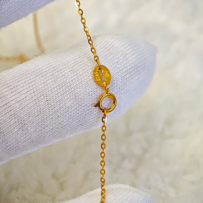 Silver-Gold Plated Akoya Pearl Necklace [Pre-Owned]