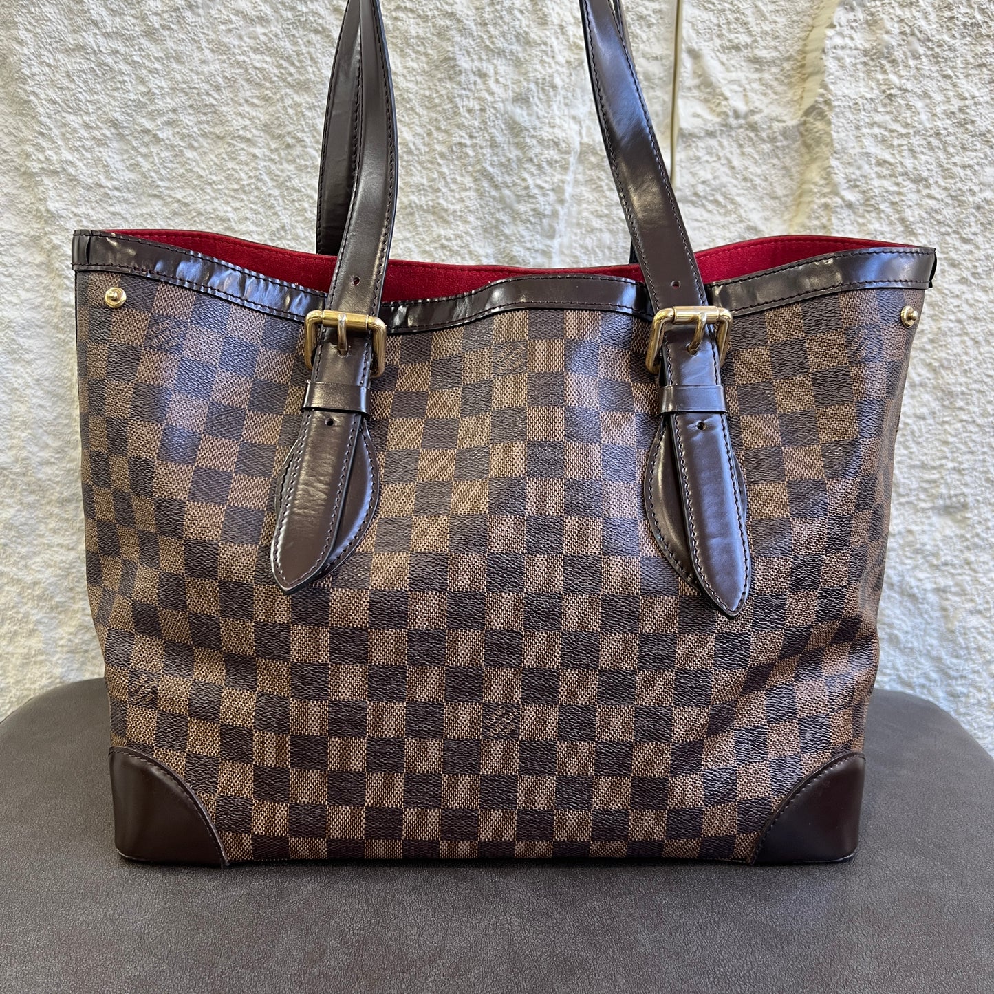 LV Damier Canvas Tote Bag [Pre-Owned]