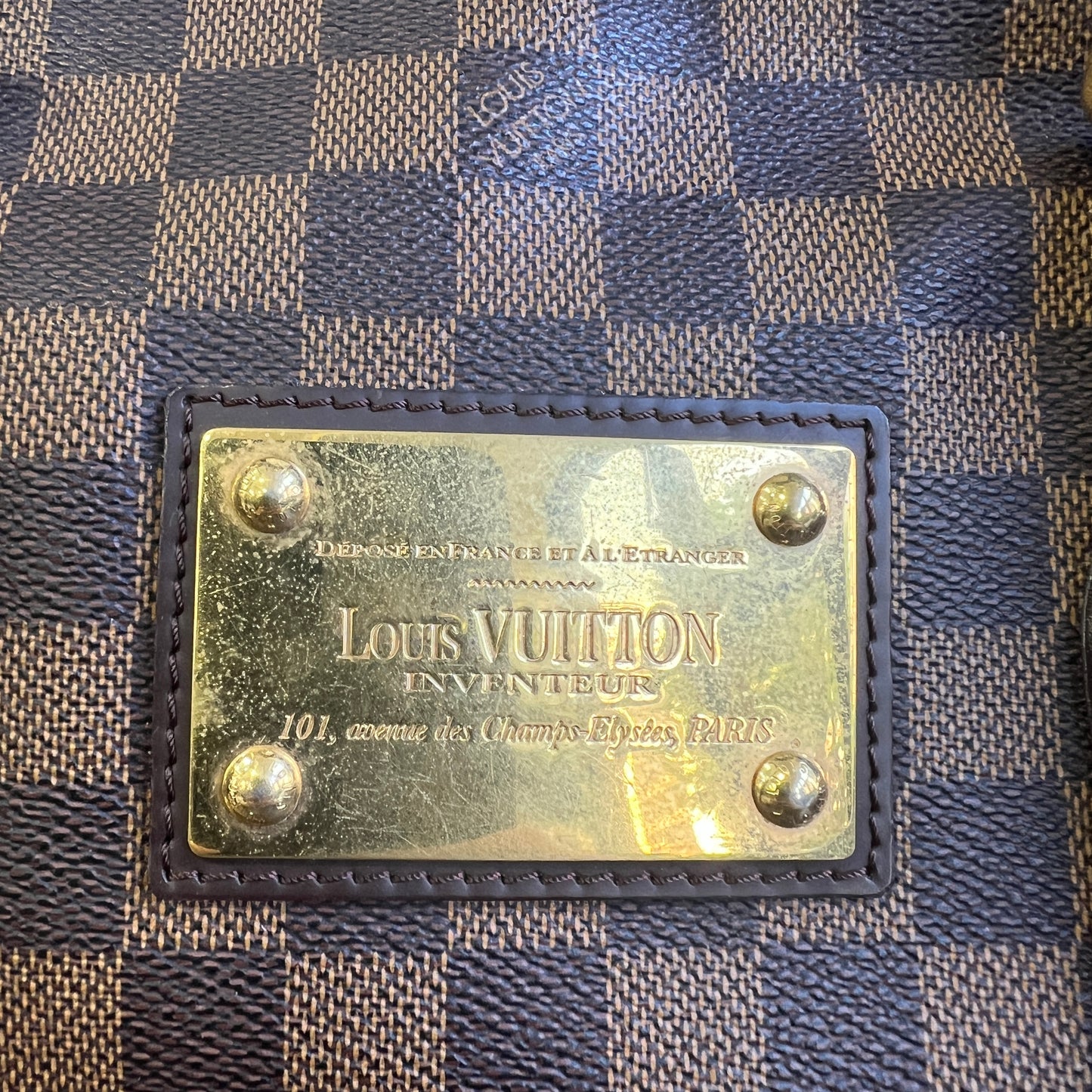 LV Damier Canvas Tote Bag [Pre-Owned]