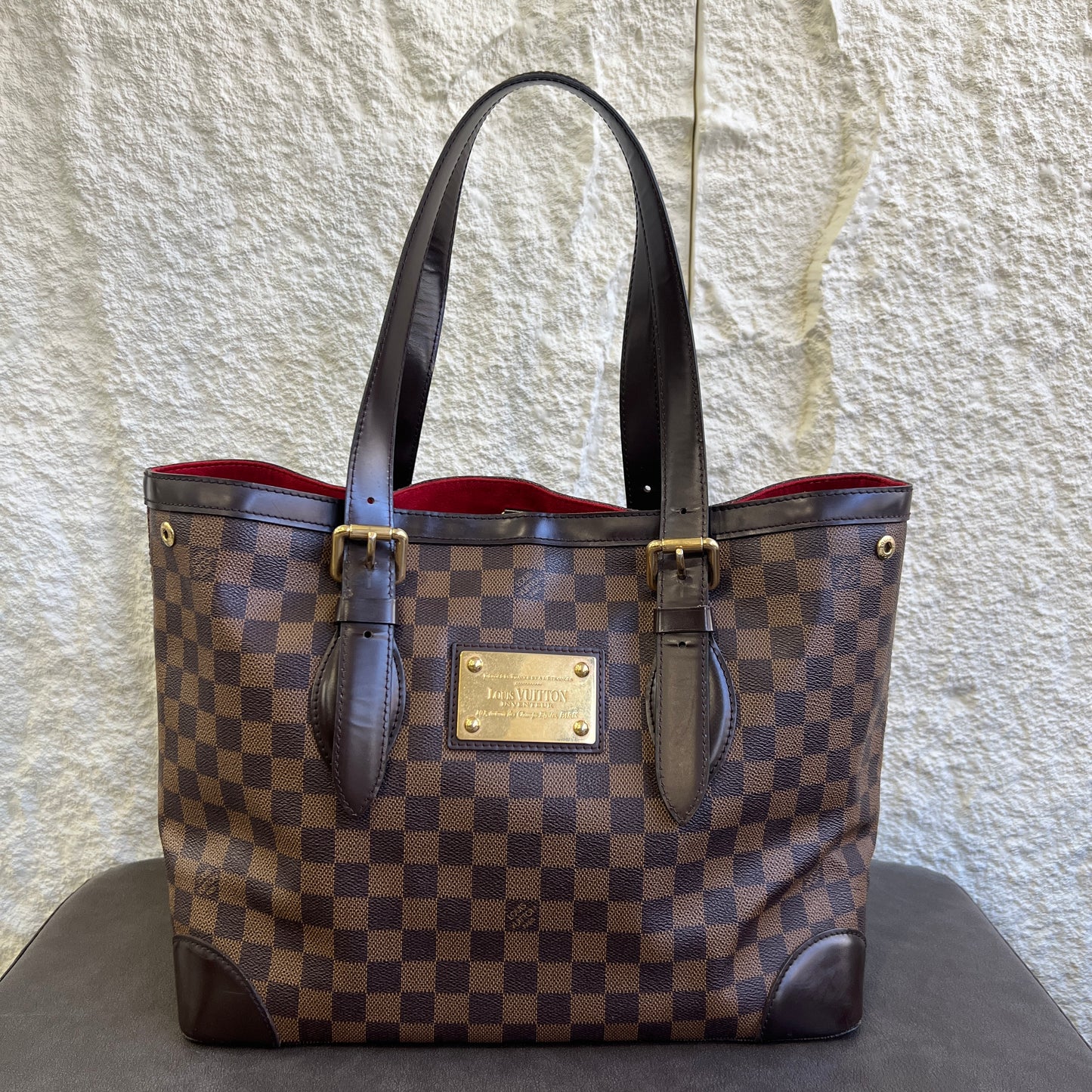 LV Damier Canvas Tote Bag [Pre-Owned]