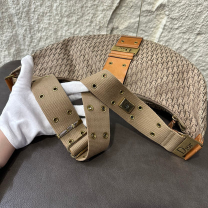 DIOR Punk Series Half-Moon Bag  [Pre-Owned]