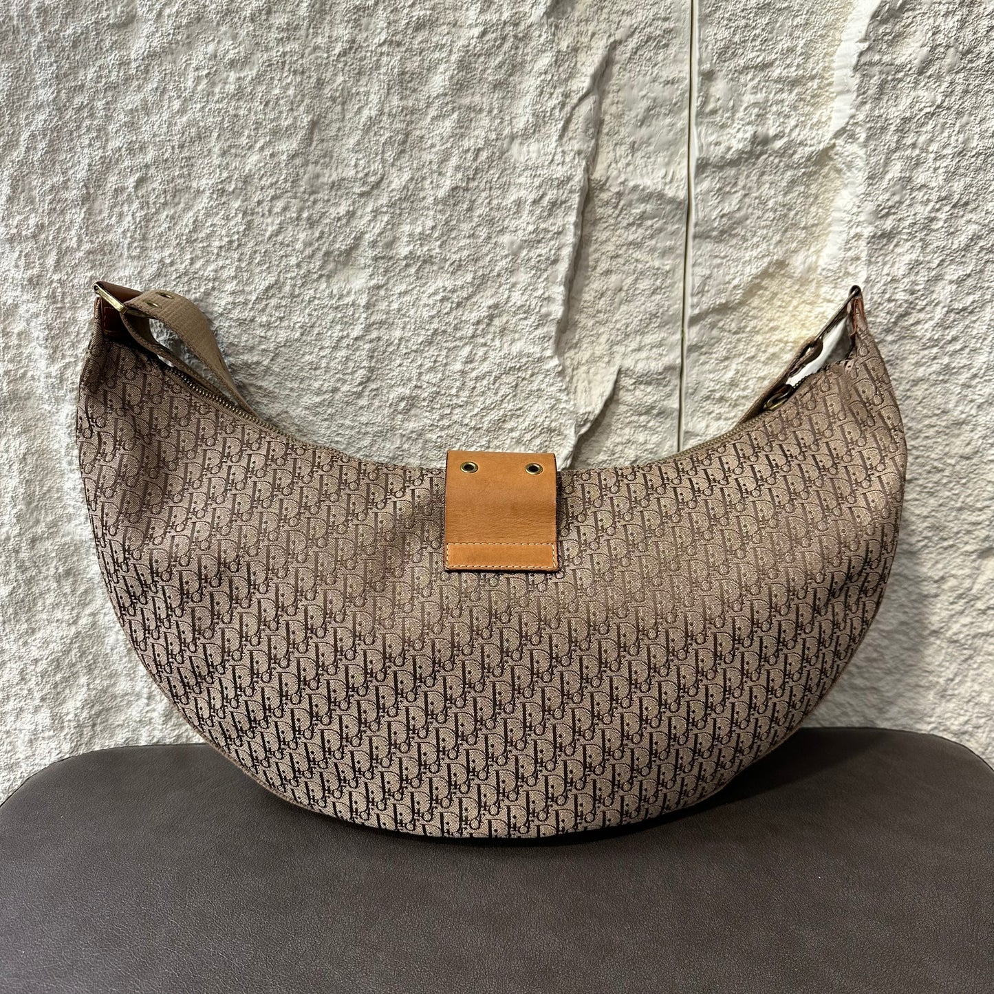 DIOR Punk Series Half-Moon Bag  [Pre-Owned]