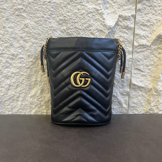 Gucci Marmont Bucket Bag [Pre-Owned]