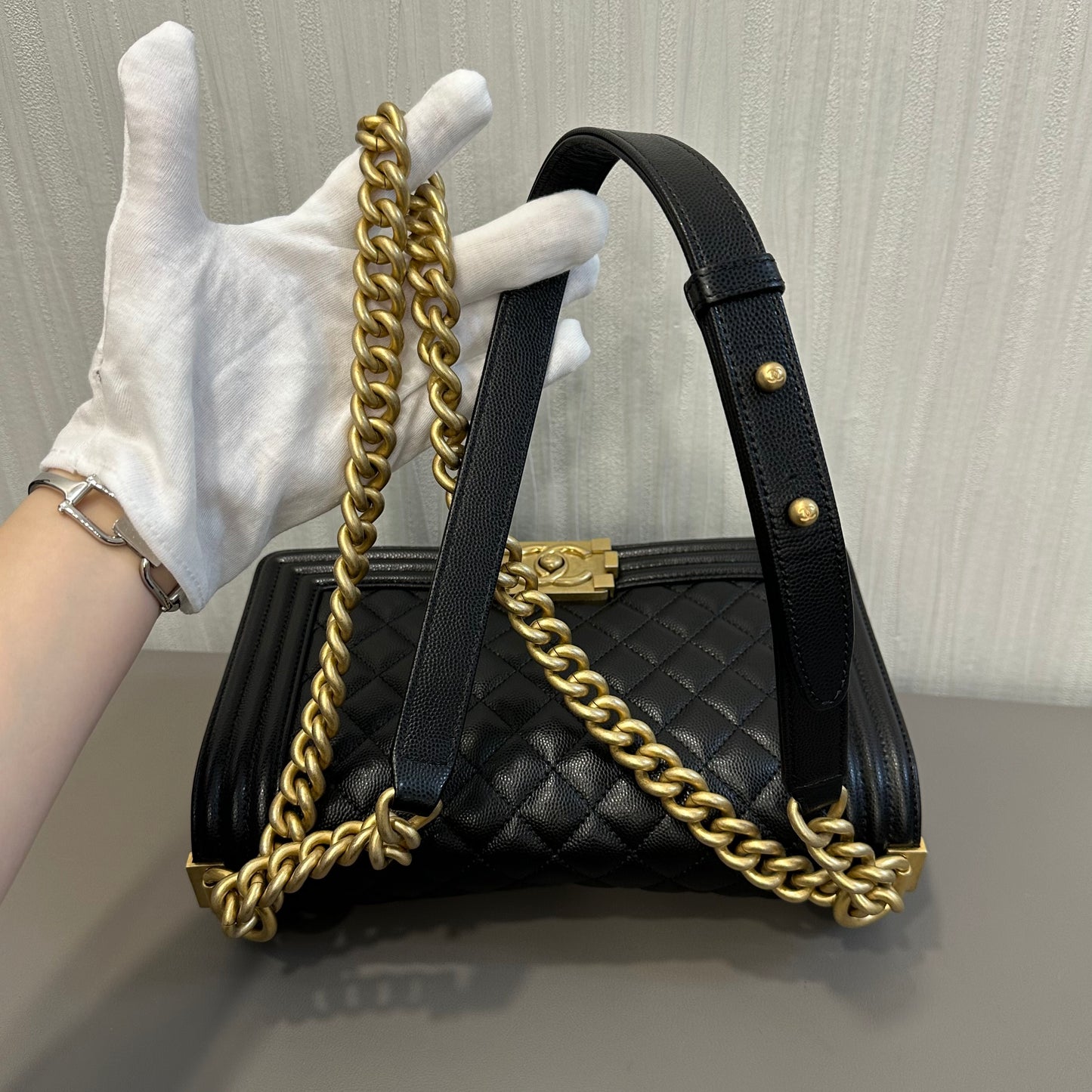シャネル ルボーイ バッグ【中古】
