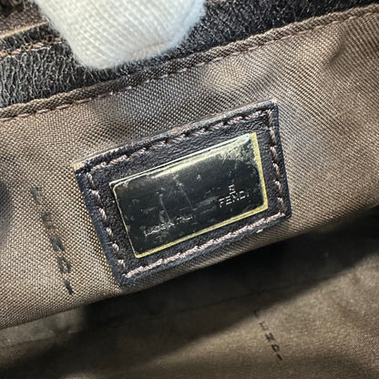 Fendi Monogram Mini Baguette 单肩包 [二手]