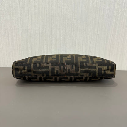 Fendi Monogram Mini Baguette 单肩包 [二手]