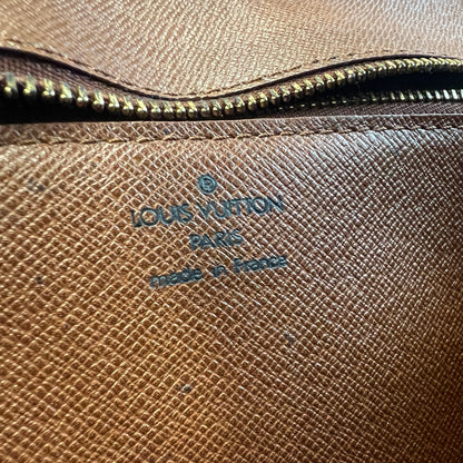 Louis Vuitton Vintage Red Leather Envelope Bag [Pre-Owned]