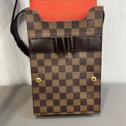 Louis Vuitton Damier Canvas Vertical Messenger Bag [Pre-Owned]