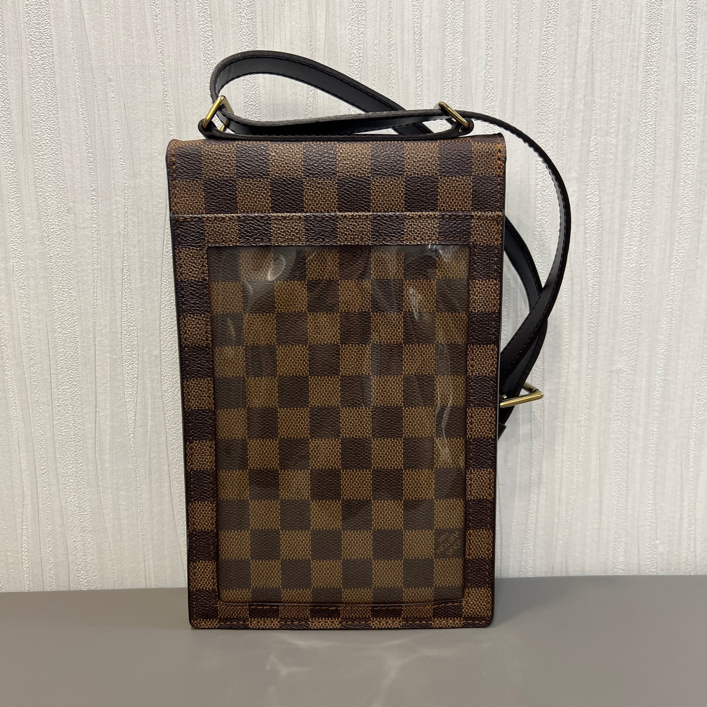 Louis Vuitton Damier Canvas Vertical Messenger Bag [Pre-Owned]
