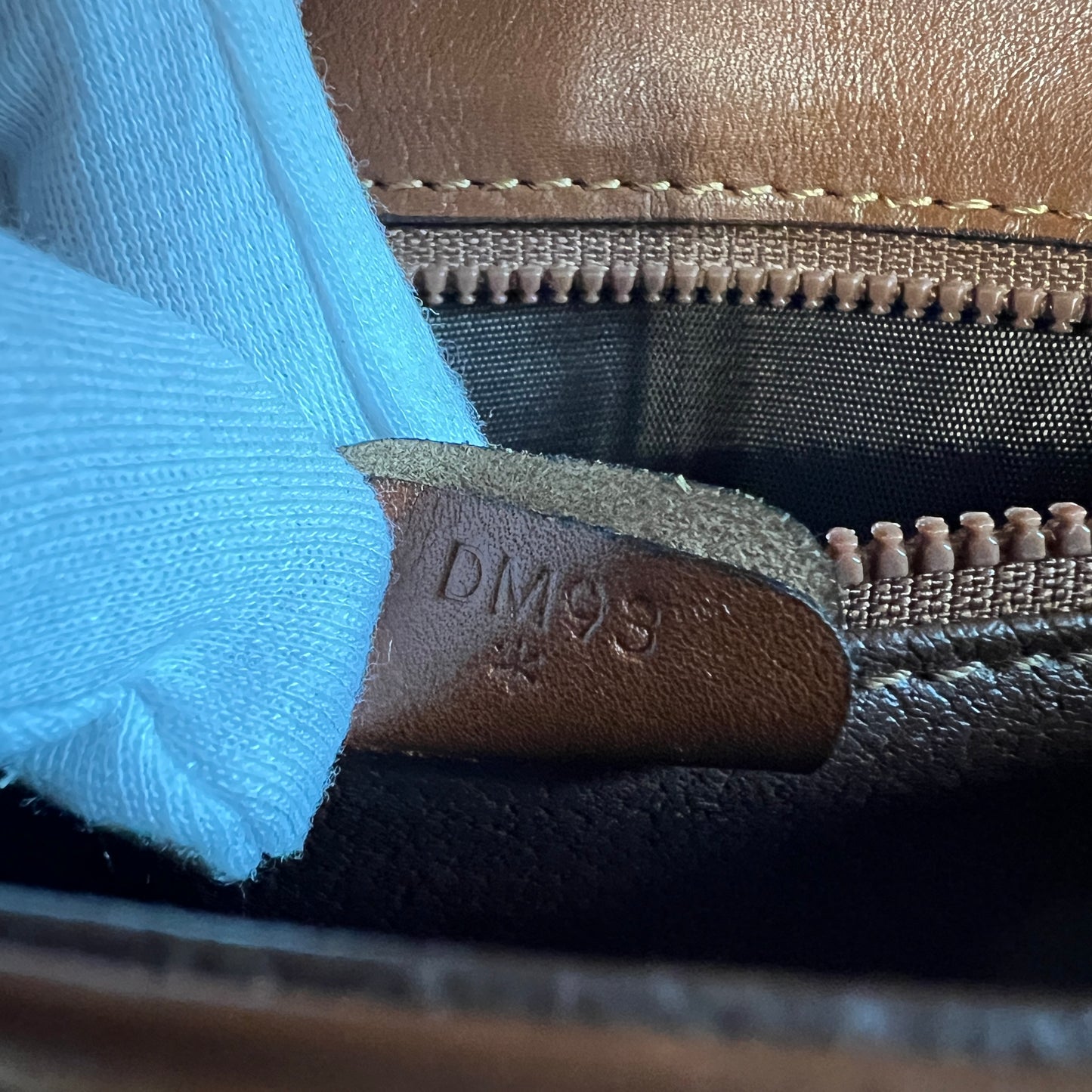 CELINE Caramel Calfskin Pumpkin bobby Bag [Pre-Owned]