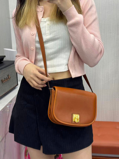 CELINE Caramel Calfskin Pumpkin bobby Bag [Pre-Owned]