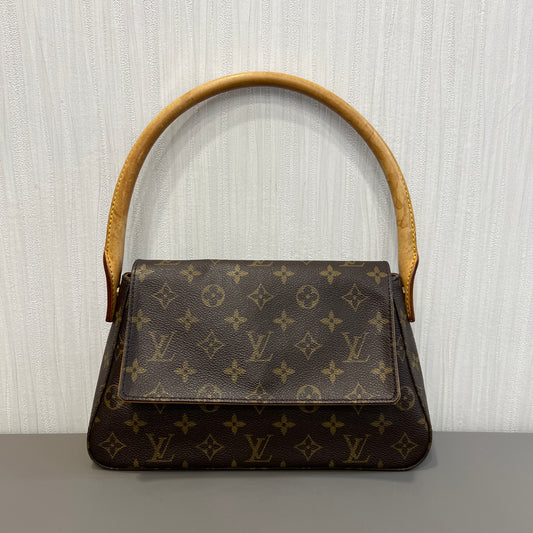 LV Looping Monogram Flap Shoulder Bag [Pre-Owned]