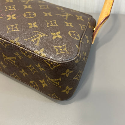 LV ルーピングモノグラム フラップショルダーバッグ【中古】