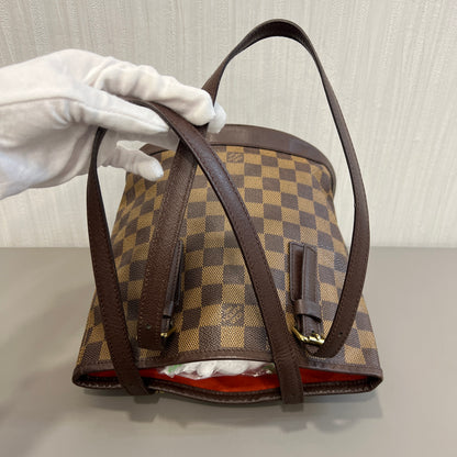 LV ダミエ バケットバッグ【中古】