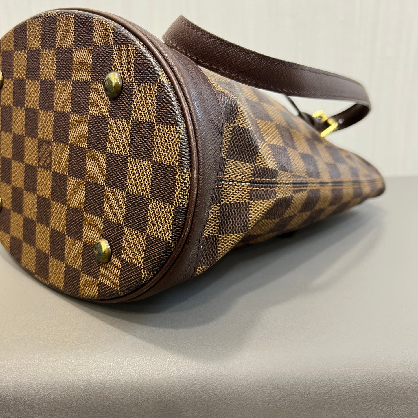 LV ダミエ バケットバッグ【中古】